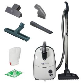 SEBO E1 Kombi Airbelt Canister Vacuum White (91602AM)