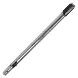 Central Vacuum Button-Lock Top / Button-Lock Bottom Telescopic Chrome Wand