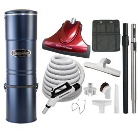 Cana-Vac LS-690 Central Vacuum & TurboCat Pro Combo Kit 