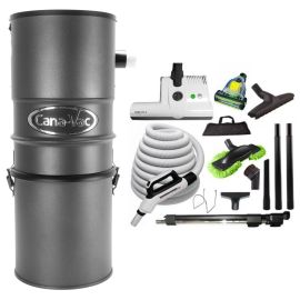 Cana-Vac CV587 Central Vacuum and Estate Combo Kit 