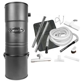 Cana-Vac CV687 Central Vacuum and Bare Floor Combo Kit