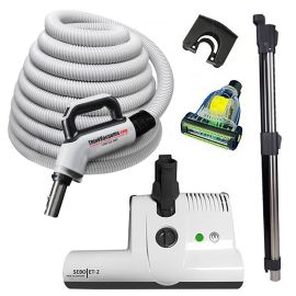 Estate Central Vacuum Combo Kit with #1 Rated Sebo Powerhead