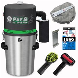 Drainvac Pet & Allergy Central Vacuum System 