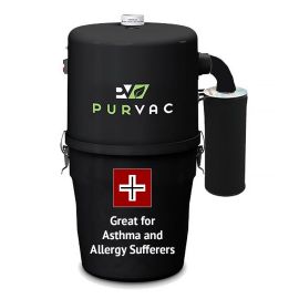 Purvac Piranha Allergy Central Vacuum System 