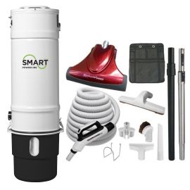 Smart SMP500 Central Vacuum & TurboCat Pro Combo Kit 