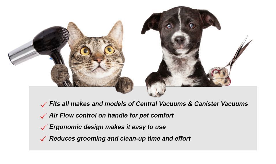 Pet Attachment Kit Features