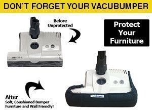 VacuBumper for Central Vacuum Powerheads