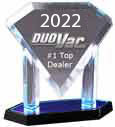 Top Honor Internet Approved dealer for Duovac - award winnner for exceptional service.