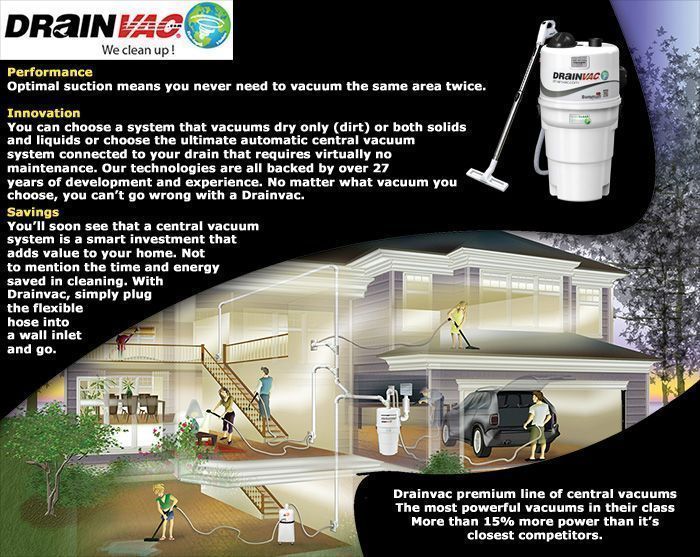 Top Selling Central Vacuum Drainvac